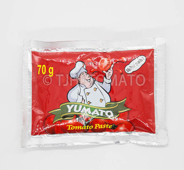 Sachet tomatoes 70g sachet tomato paste